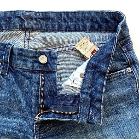 Vintage 7 For All Mankind Womens Low Rise Bootcut Jeans W29 x L29 Made in USA - Picture 7 of 13